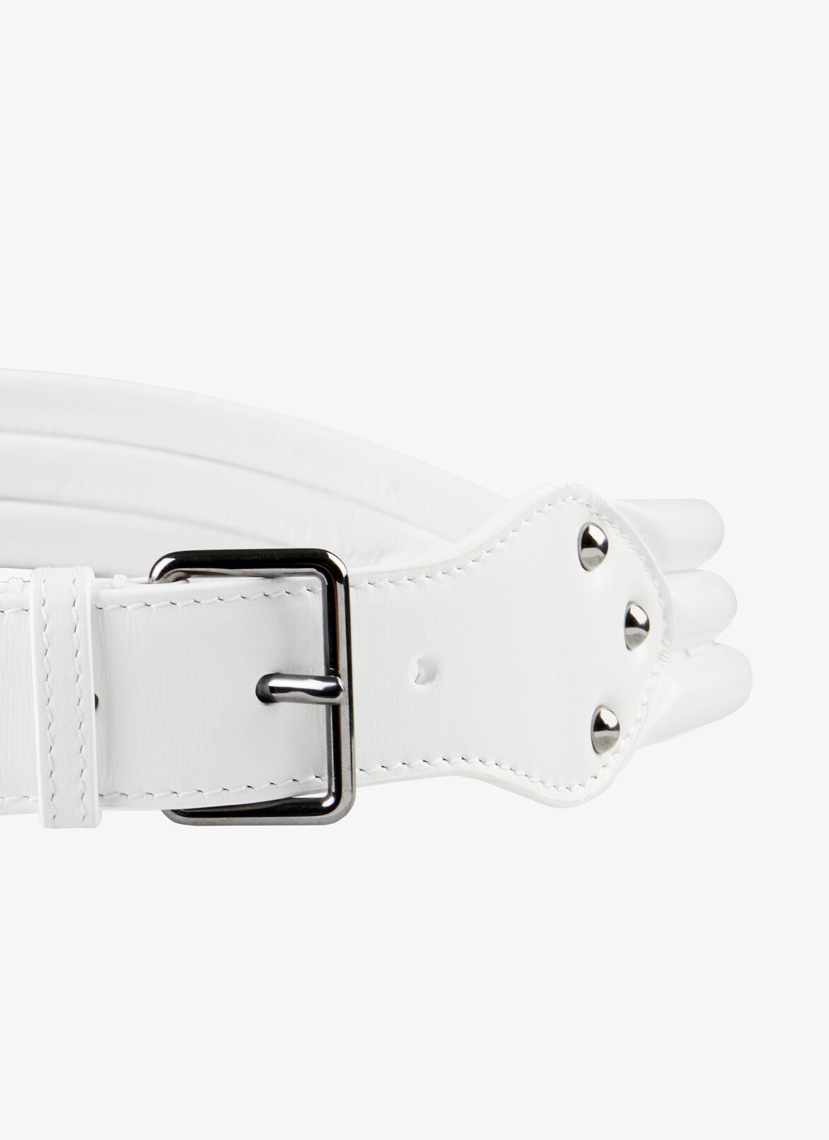 Belts ALAÏA OPTIC WHITE BELTS